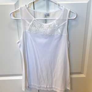 Lace Sheer Tank